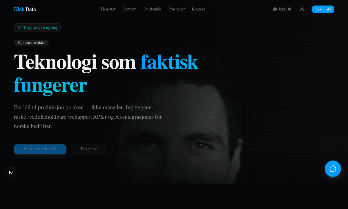 Klok Data — This website